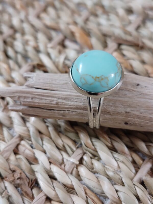 Bague pierre naturelle Turquoise